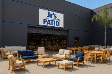 New TEAK Outdoor Patio Wood Furniture Lounge Sunbrella