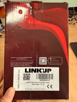 LINKUP - Ultra PCIe 4.0 X16 Riser Cable