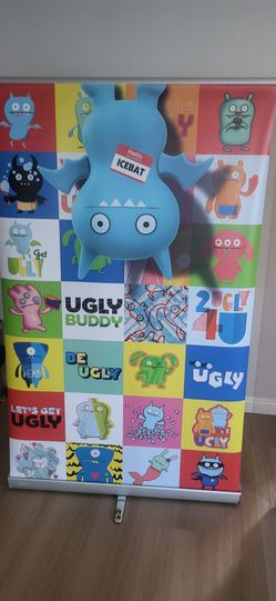 UglyDolls Icebat Retractable Banner Stand