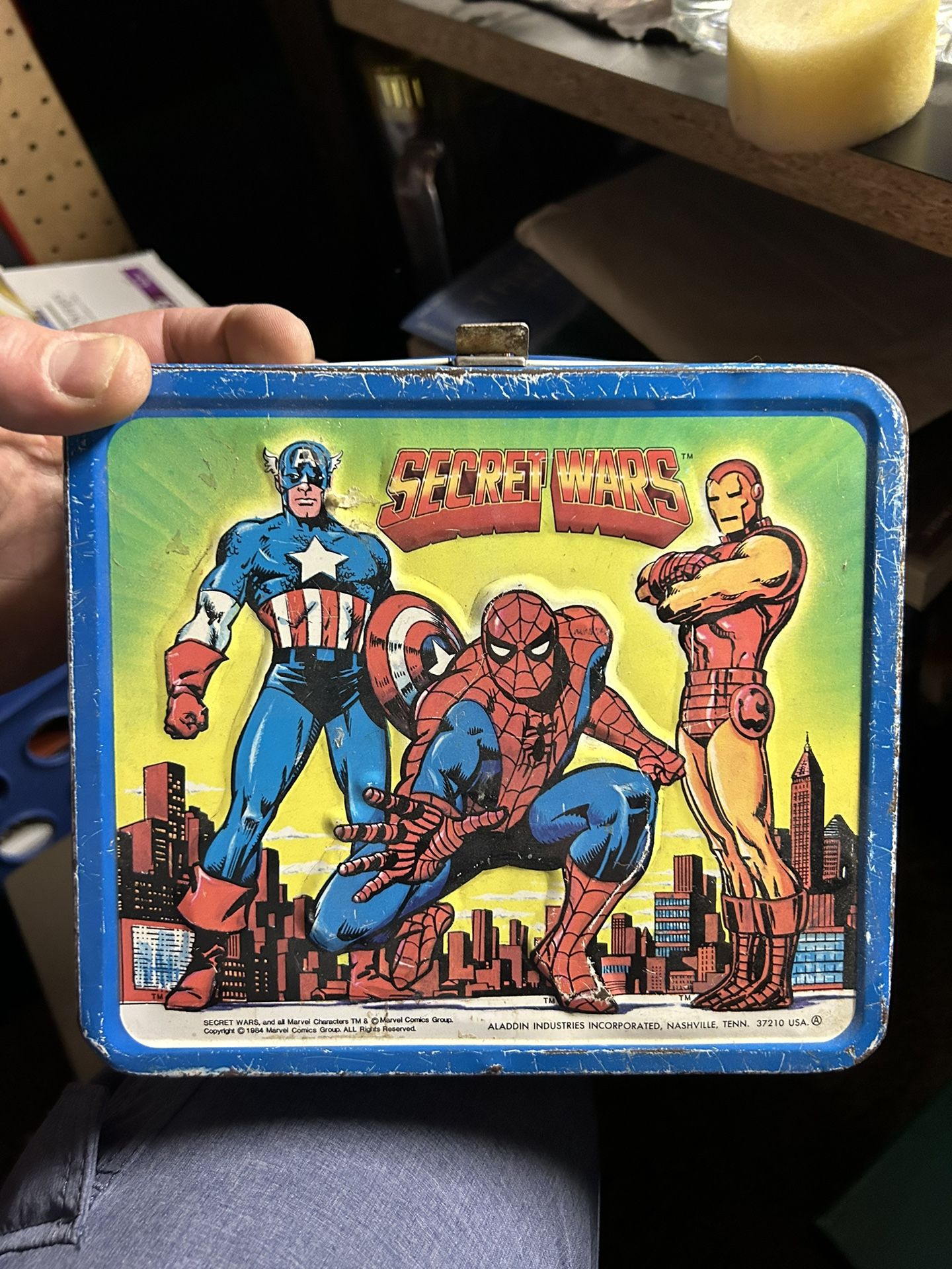 Vintage Metal Lunch Box