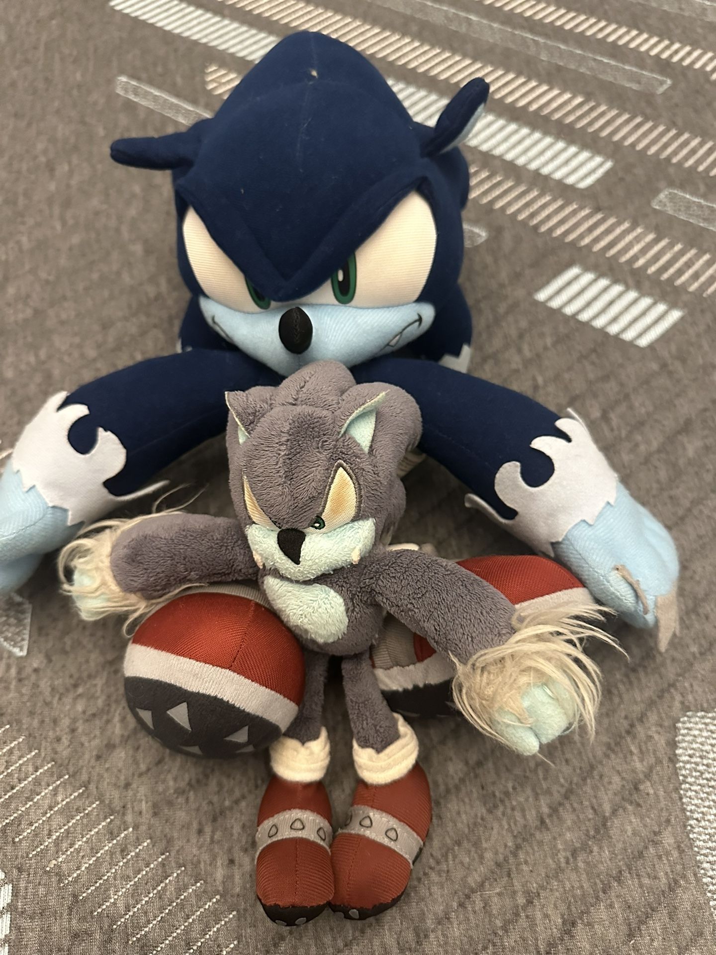 Great Eastern Sonic The Werehog Plush And Jazwares Sonic The Werehog Plush