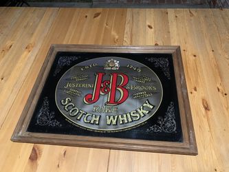 J&B Scotch whisky Mirror