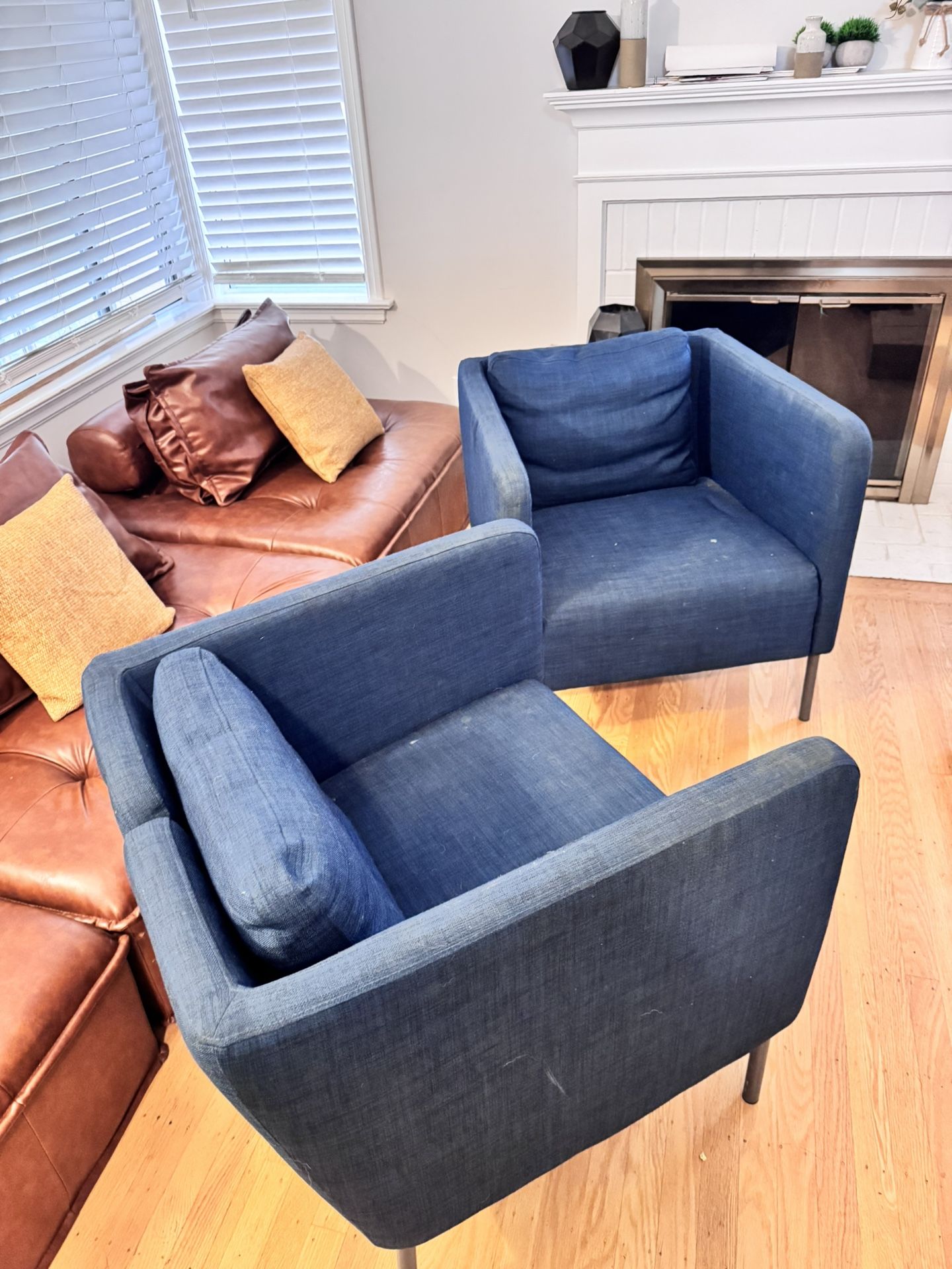 Set Of Sitting Chairs -Blue