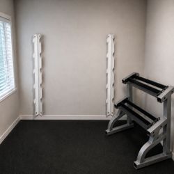 Set Of Gym Storage Racks
