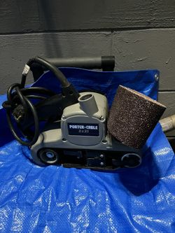 Porter Cable Belt Sander W/ Extra Belts 