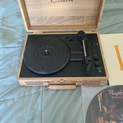 Vinyl Player With Bluetooth Speakers 