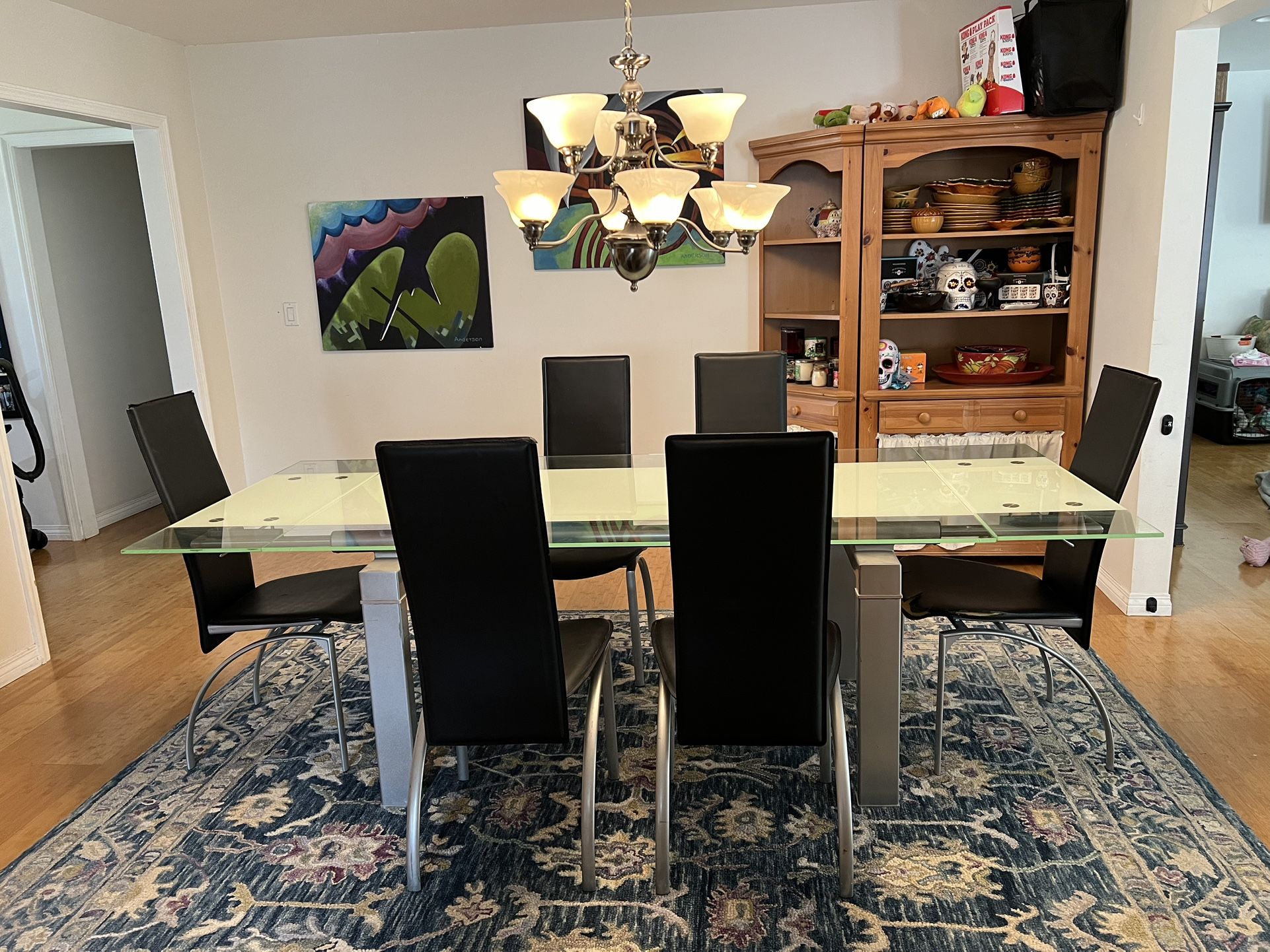 Glass Dining Room Table And Chairs