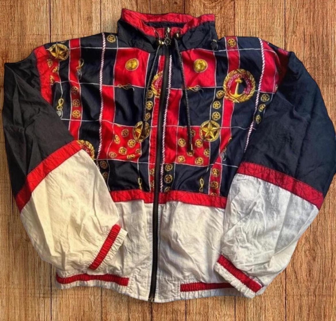 Vintage Lavon Nautical Windbreaker
