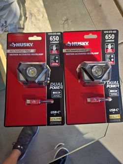 Superbright headlamp rechargeable new 2 for 25