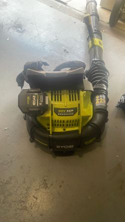 Ryobi 40v brushless blower