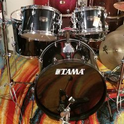 Drum Set 5pc Tama Complete Set 