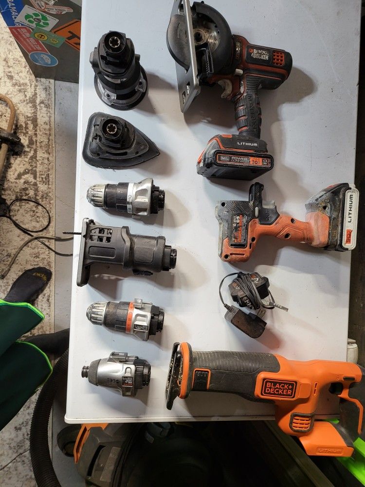 Black & Decker Drill With Attachments