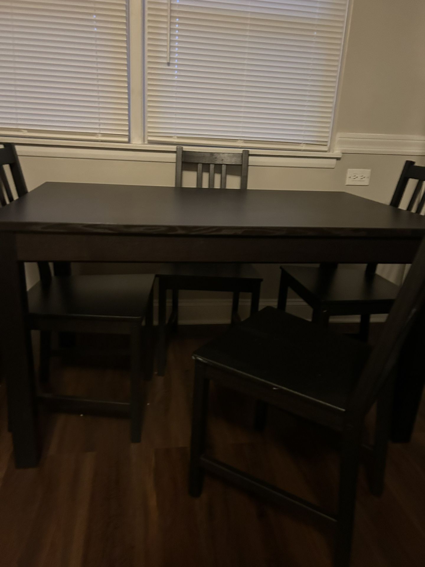 Dining Room Table With Four Chairs