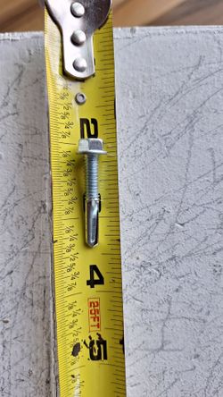 Self Taping Hex Screws 1 1/4"  16lbs