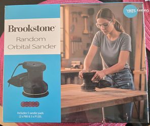 Brookstone Random Orbital Sander