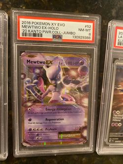 mewtwo psa graded 8