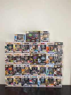 Funko pops for sale $8 each