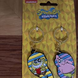Sponge Bob Keychains