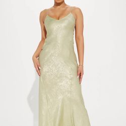 Formal Satin Dress ! Size XL Available