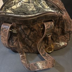 Barr And Barr Women’s Faux Snake Skin Handbag