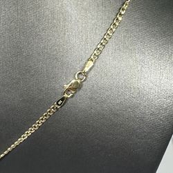 10kt Yellow Gold Initial Pendant Necklace 