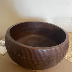 Wooden Bowl 