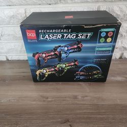 Rechargeable laser tag set