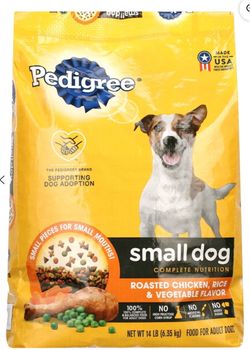 Pedigree small dog food
