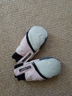 SCOTT Winter Snow Mittens for Little Girls - Size Small
