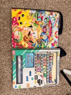 2 Pokemon Card Binders (barely used)