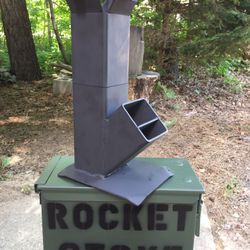 Ammo Can Rocket Stove