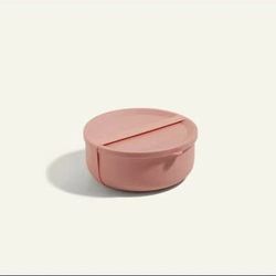 Our Place Wander Bowl - Portable Ceramic Stoneware Bowl | Microwave Safe with Custom-Fit Lid, Silicone Sleeve & Strap | 3.5 Cup Capacity | Leak-Resist