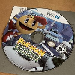 Pac-Man and the Ghostly Adventures (Nintendo Wii U, 2013) Disc Only
