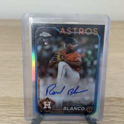2024 Topps Chrome Ronel Blanco Auto RC /499