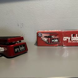 Red Cry Baby Slash Wah Pedal 