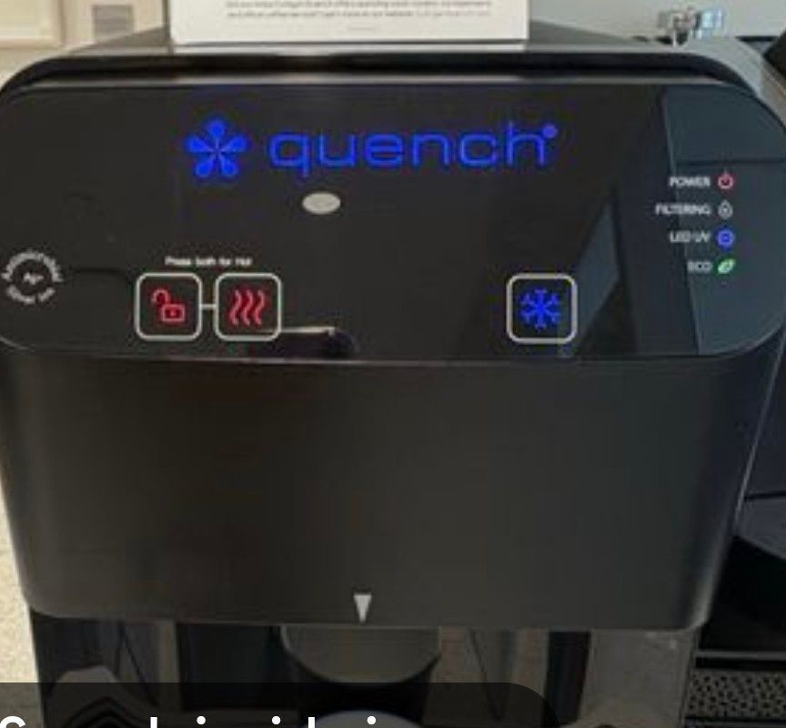 Quench instant hot water dispenser