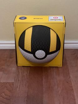 2026 Pokemon X Target Ultra Ball KICKBALL Yellow Pokeball