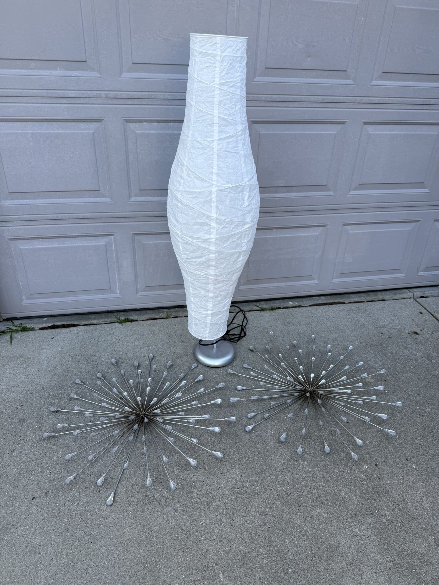Lamp and Wall Decor