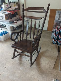 Rocking Chair Wood 
