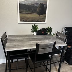 Small dining set