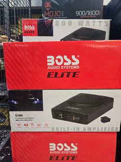 BOSS BUILT IN AMPLFER SLIM 8