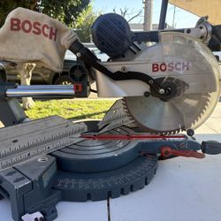Bosch 12” Dual-Bevel Sliding Compound Miter Saw
