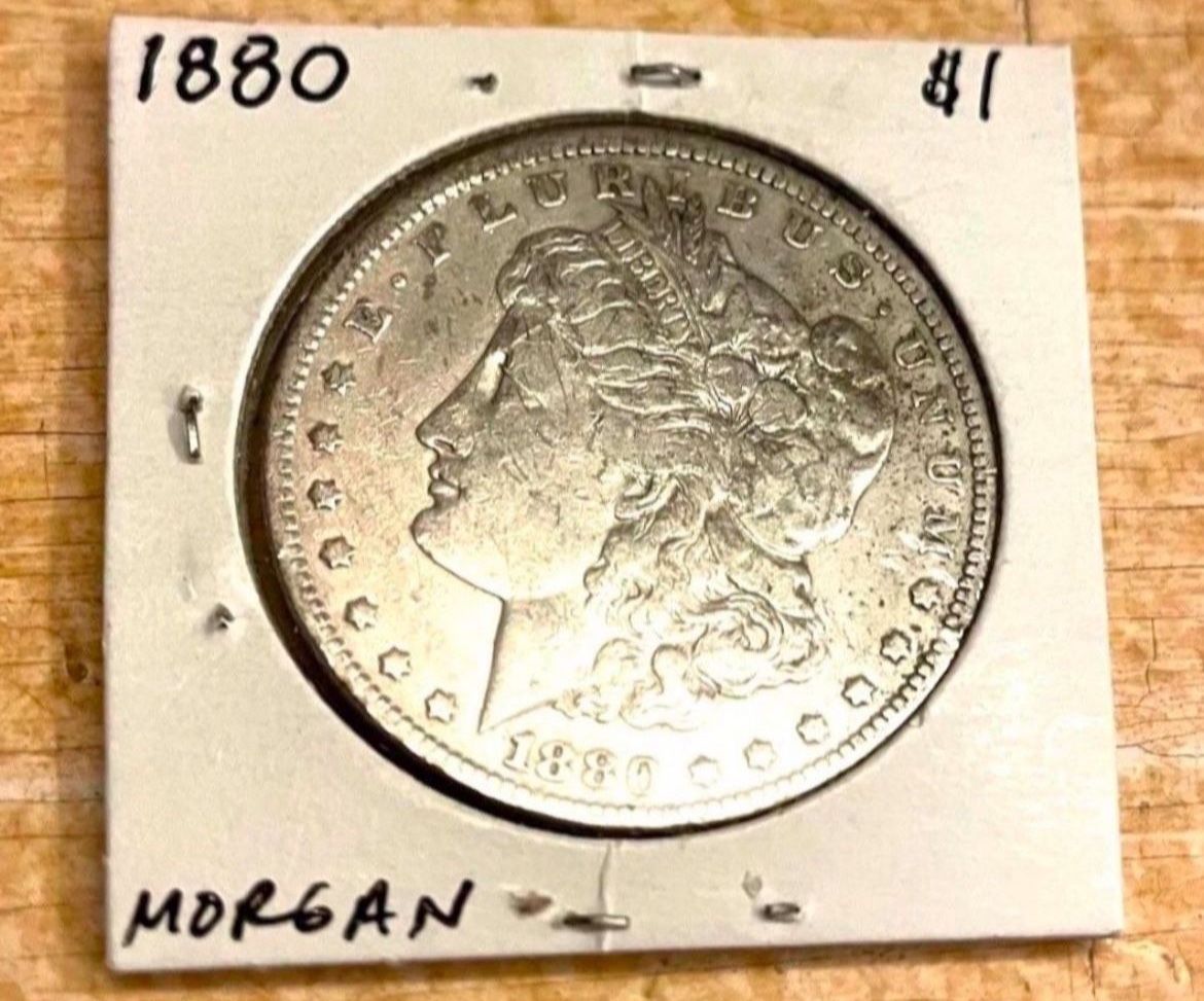 1880 Morgan Silver Dollar