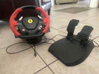 Thrustmaster Ferrari 458 Spider Racing Wheel + Pedals — WORKS — $35 OBO