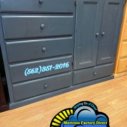 Grey Closet Wardrobe New Ropero Drawer Dresser 