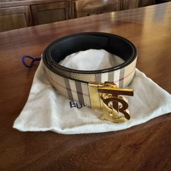 Authentic Men’s Burberry Belt 