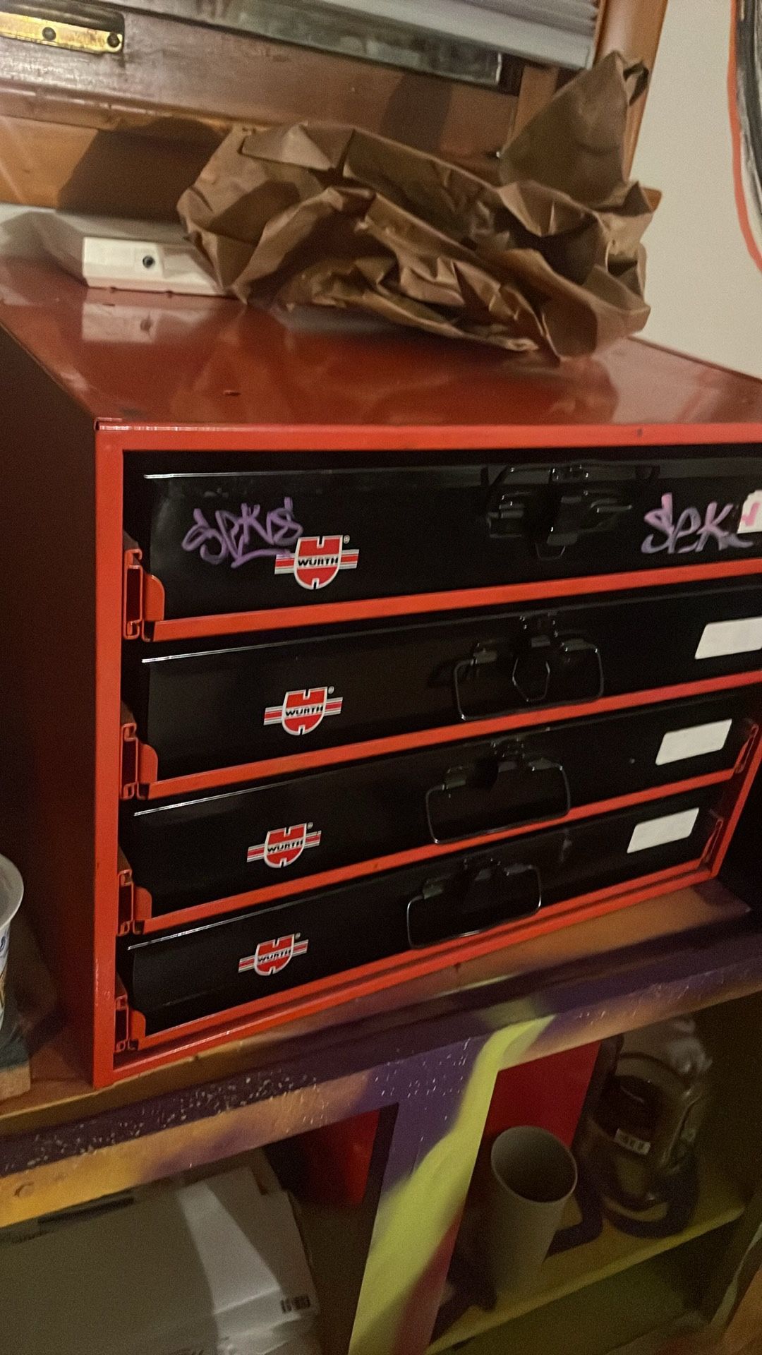 Wurth Tool Box Drawer Set