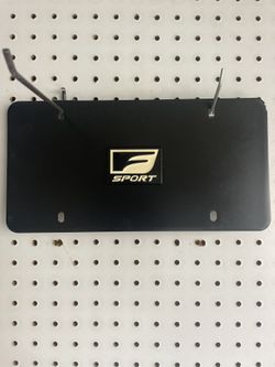 Lexus F Sport Plate