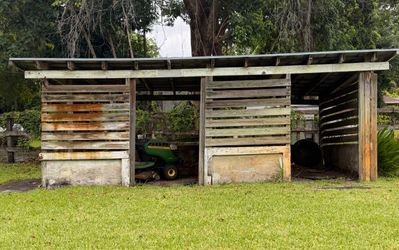 Outdoor Wooden Storage Shed
