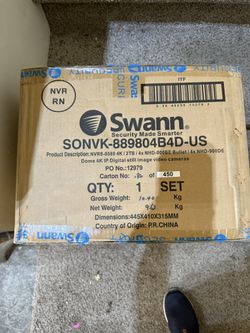 Swann 8 Camera 8 Channel 4K Ultra HD Professional NVR Security System | SONVK-889804B4D